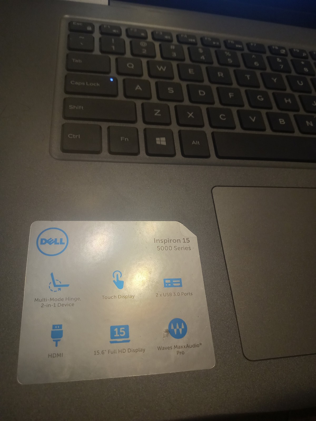 Dell Inspiron P58F001 15.6″ FHD Touch i3 Used