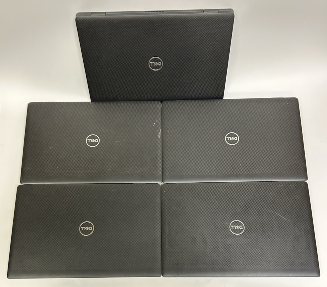 LOT OF 5 Dell Latitude 7530 15.6″ Laptop i7-1255U @1.70GHz | 16GB RAM | NO SSD