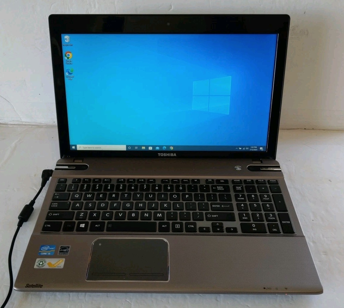 TOSHIBA SATELLITE P855-S5102 INTEL CORE i5-3230M 2.60 GHz 8GB 500GB WIN 10 PRO