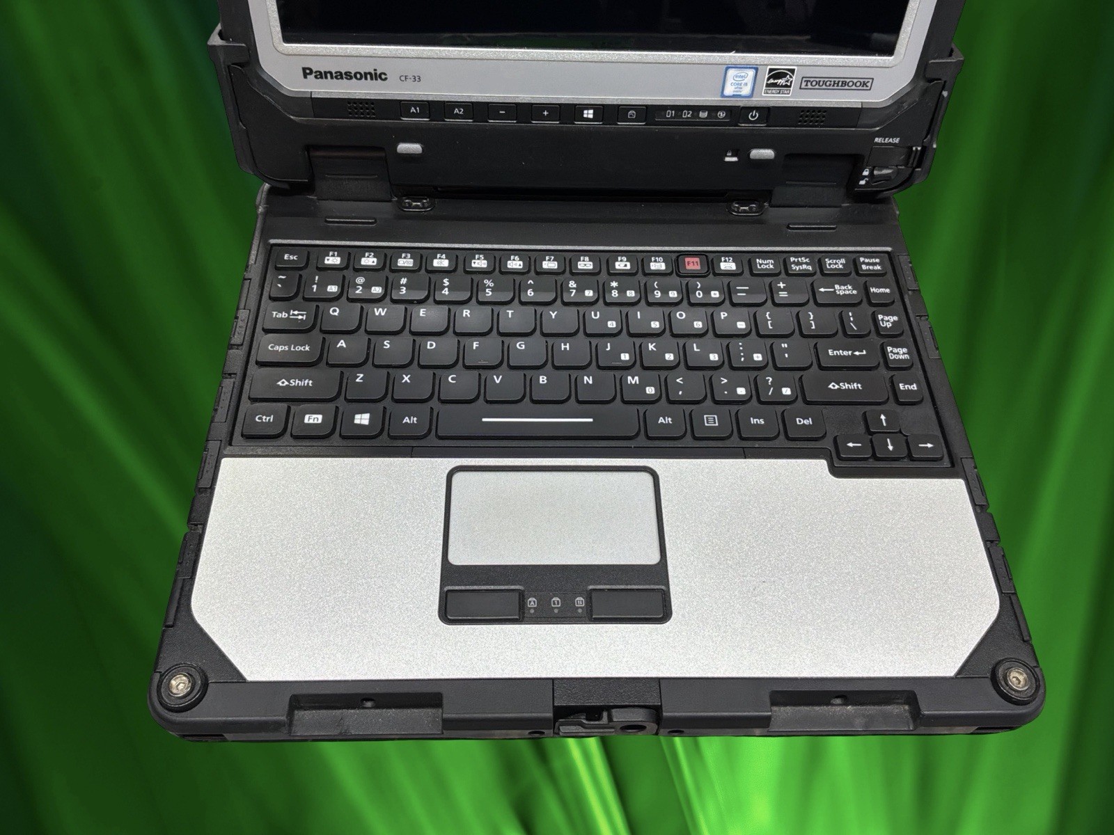 Toughbook Panasonic CF-33 I5-6300U 8GB RAM 256GB SSD Win11P W/CHARGER SEE DETAIL