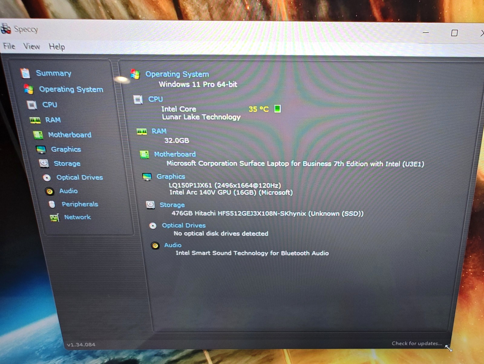 Microsoft Surface 15″ Laptop 7 — Ultra 7 268V / 32GB RAM / 512GB SSD
