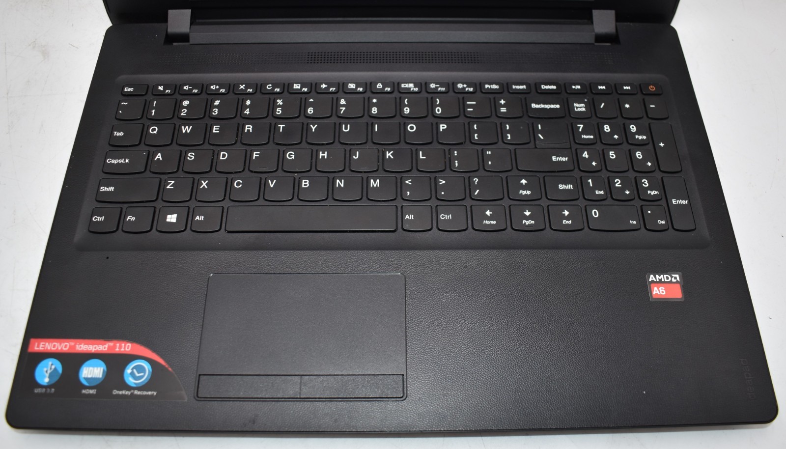 15″ Lenovo IdeaPad 110-15ACL Laptop AMD A6-7310 2.00GHz 8GB RAM 256GB SSD Win 10