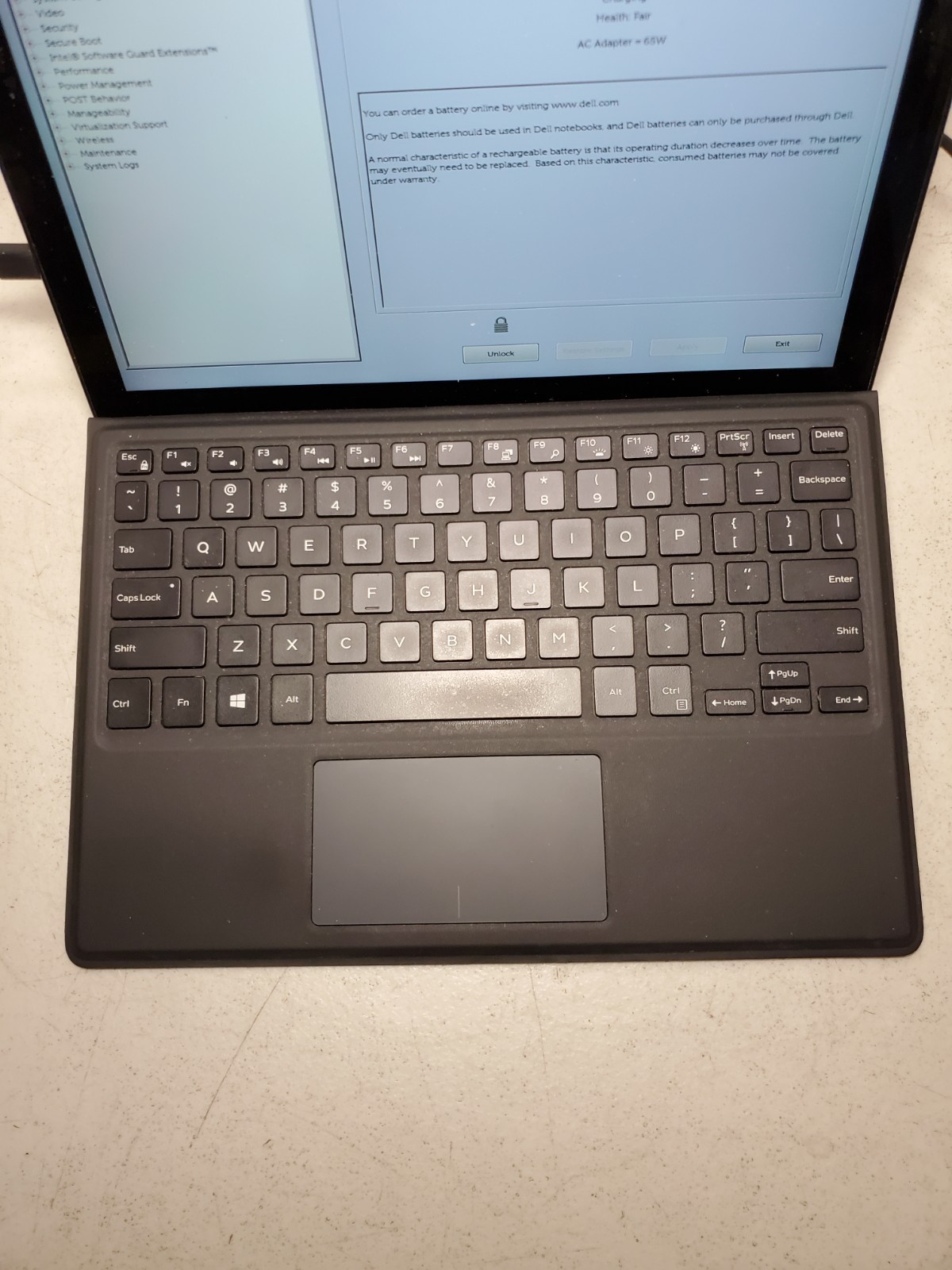 Dell Latitude 5290 2-in-1 i5 8350U 1.70GHz 8GB RAM No SSD/OS! BIOS PW! #69