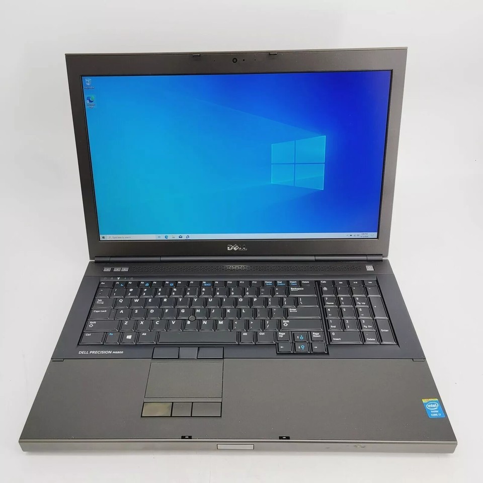 Workstation 17.3″ DELL M6800 i7-QUAD 512GB SSD + 2TB HDD DVDRW 32GB M6100 2GB