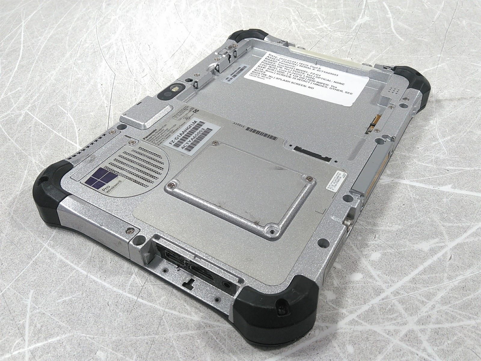 Panasonic ToughPad FZ-G1AAHGFLM Core i5-3437U 1.9GHz 8GB 128GB No Battery No PSU