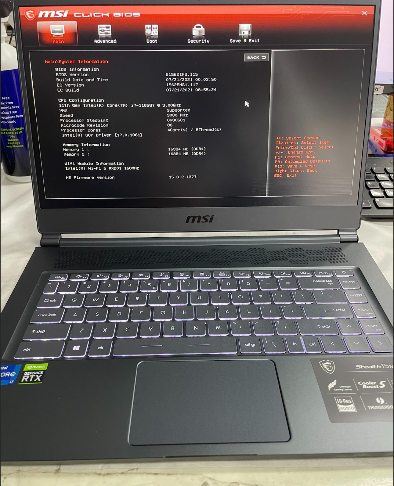 MSI – Stealth 15m 15.6″ Gaming Laptop, Intel Core i7, NVIDIA GeForce RTX 2060