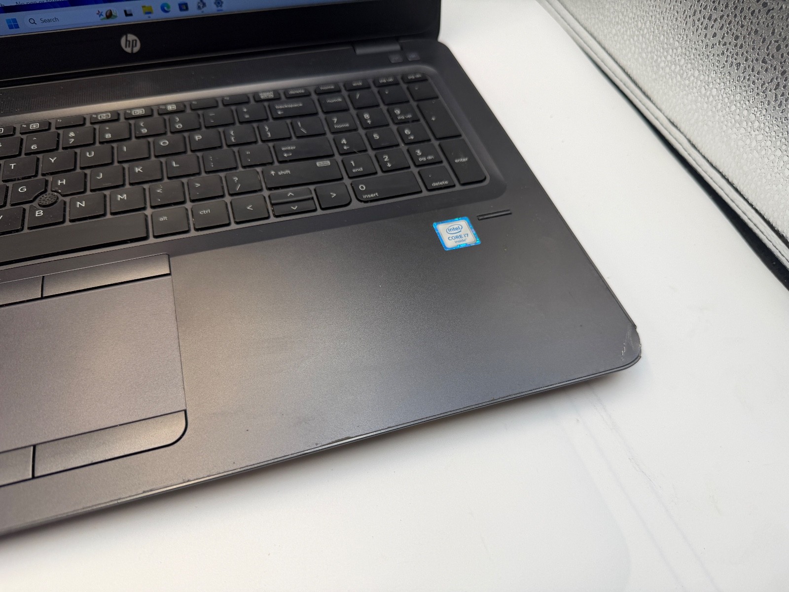 HP ZBook 15u G3 Laptop Intel i7-6500U 4GB RAM 256GB SSD Win11 -w/battery C GRADE