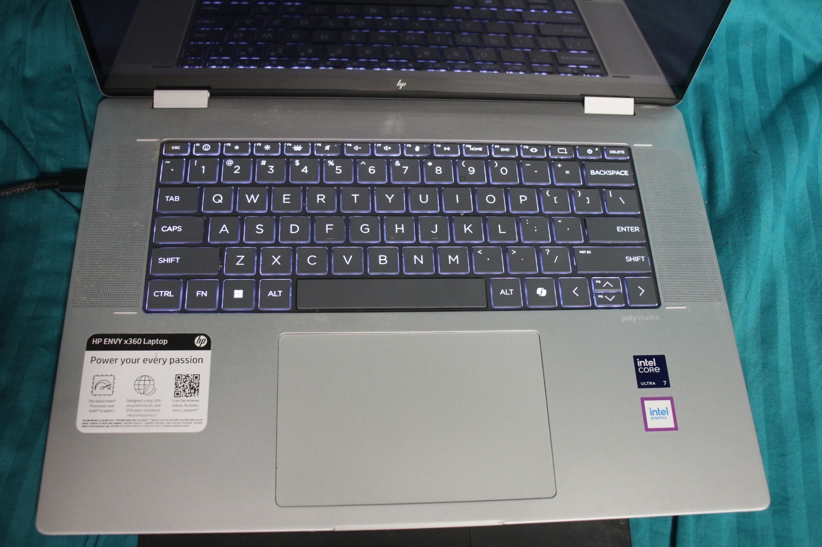 HP ENVY x360 2-in-1 16-ac0023dx 16” Touch Laptop Ultra 7 155U 16GB DDR5 1TB SSD