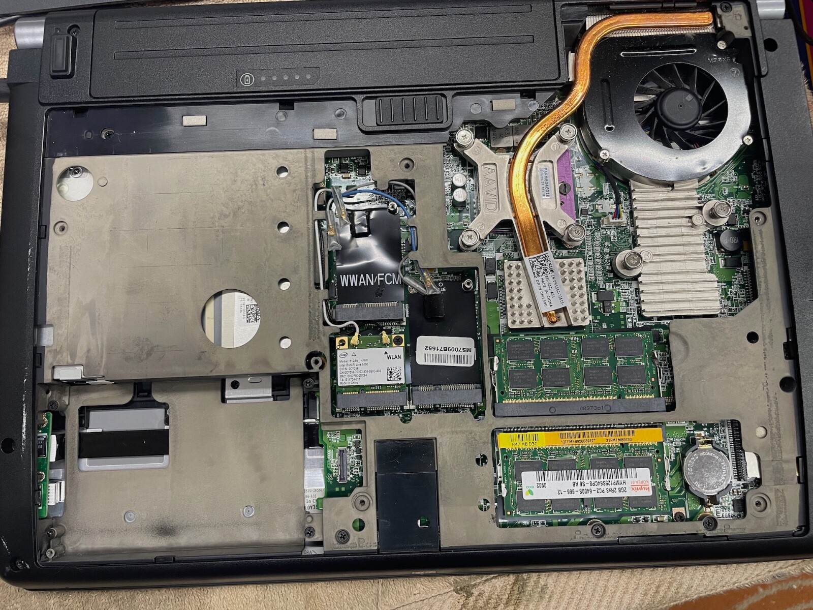DELL STUDIO 1537 T6400 CPU – PP33L + Power Adapter READ!