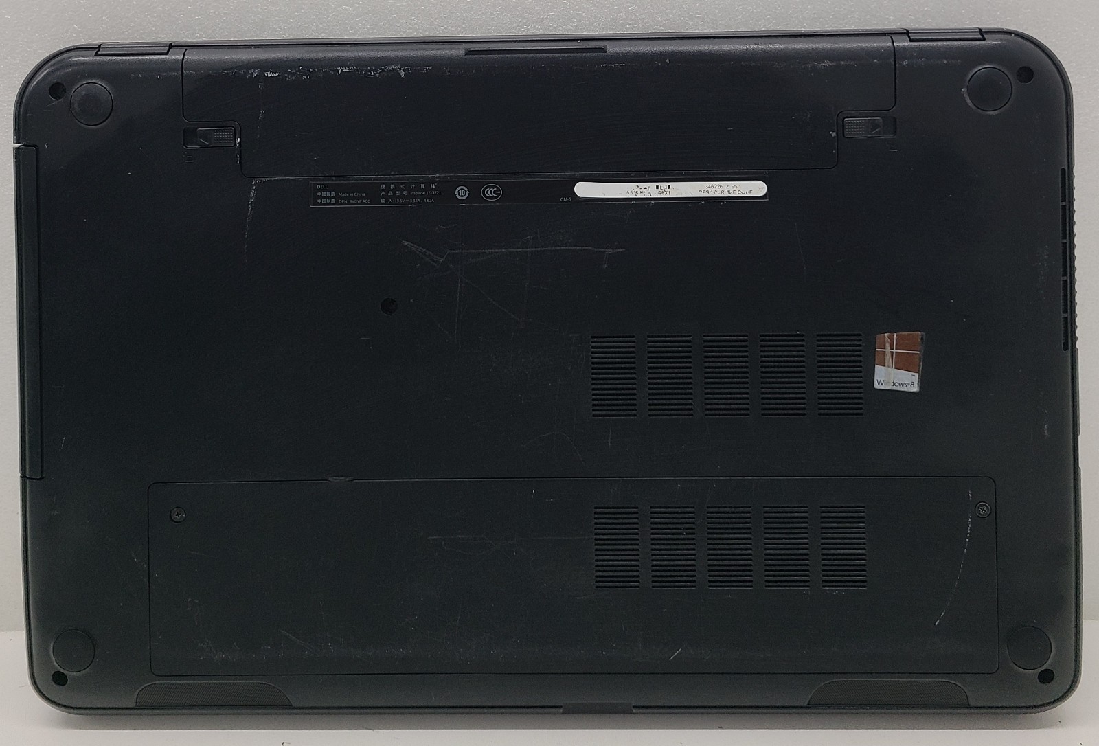 Dell Inspiron 17 3721 17.3″ Laptop Intel Core i3-3227U 4GB Ram NO HD/OS (FL)