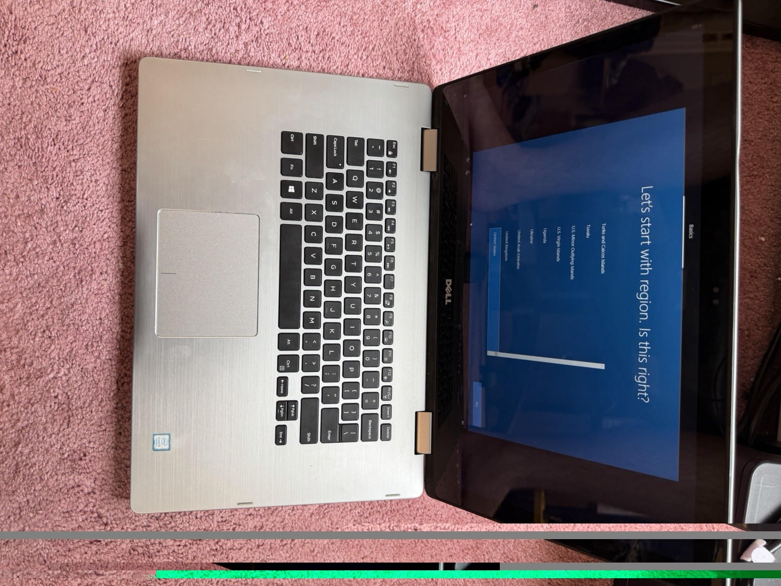 Dell Inspiron 15 7579 i5-7200U 8gb Ram 256gb SSD 2 In 1 Touchscreen Laptop
