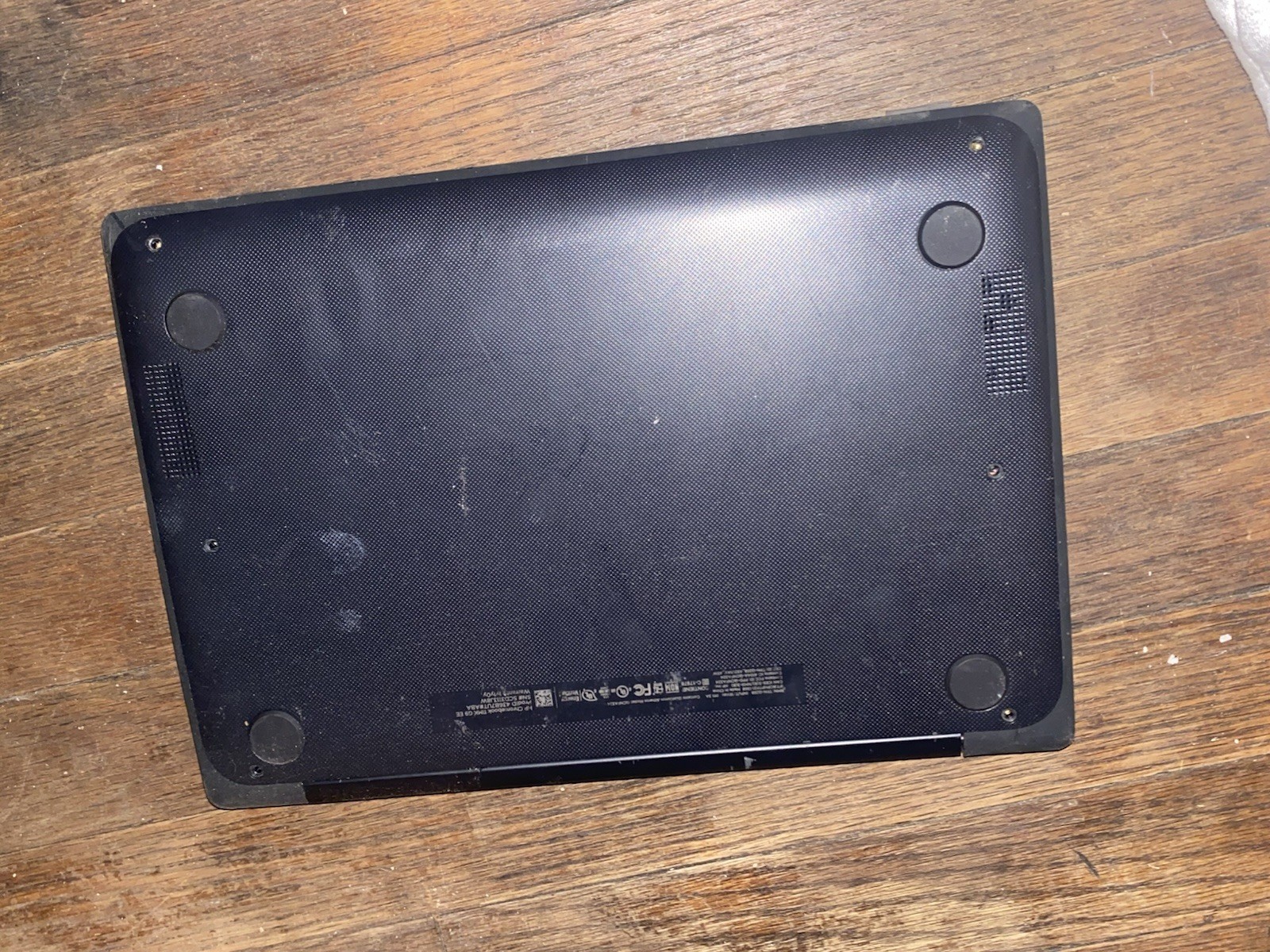 HP Chromebook 11.6in Intel Celeron Chrome OS Webcam Black Laptop