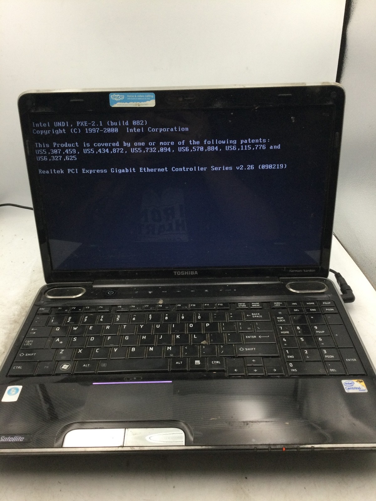 TOSHIBA SATELLITE A505 S6965 – FOR PARTS – INTEL CENTRINO – 1GB RAM -15″-READ-BB