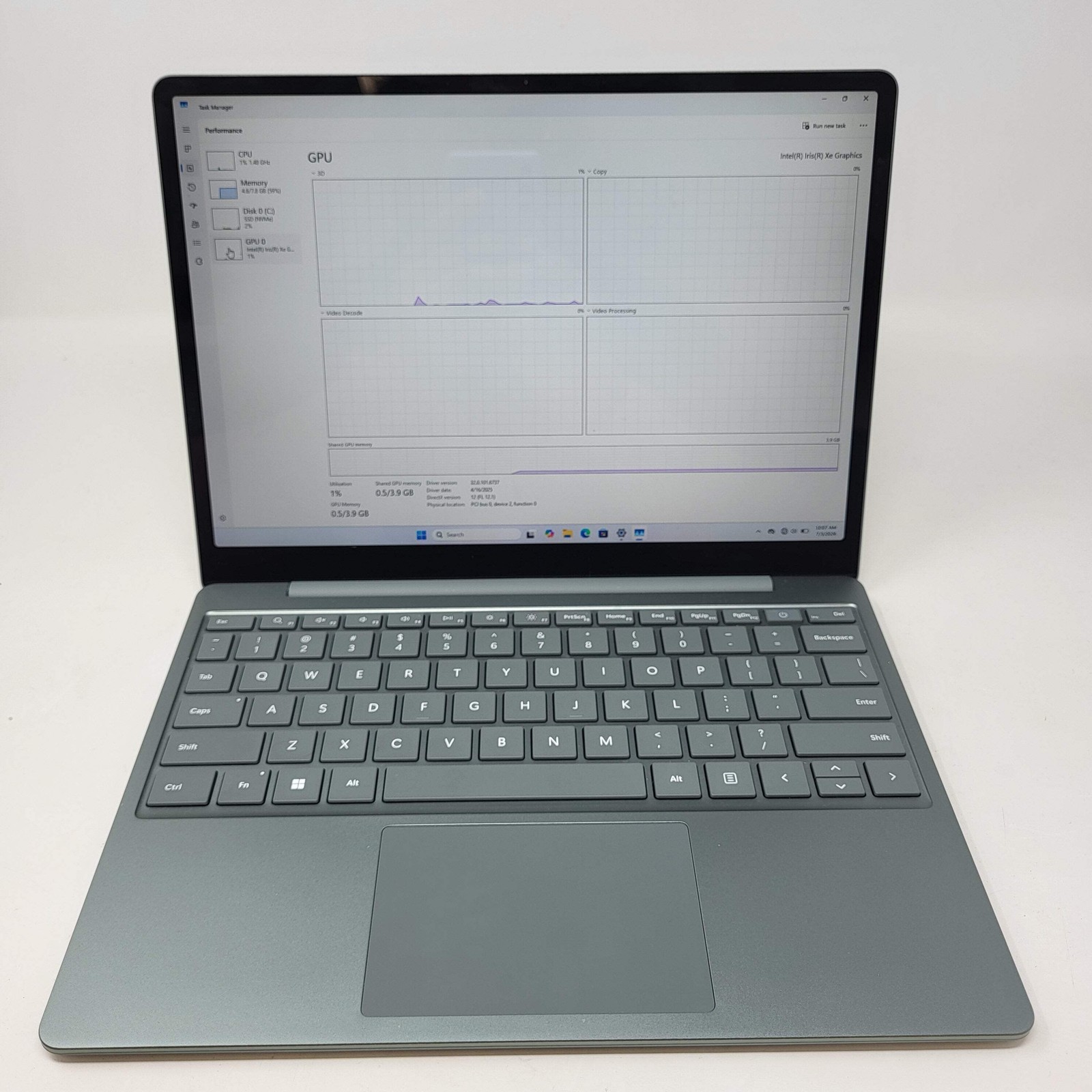 Microsoft Surface Laptop Go 3 1796 12.4″ i5-1235U 2.5GHz 8GB RAM 256GB SSD