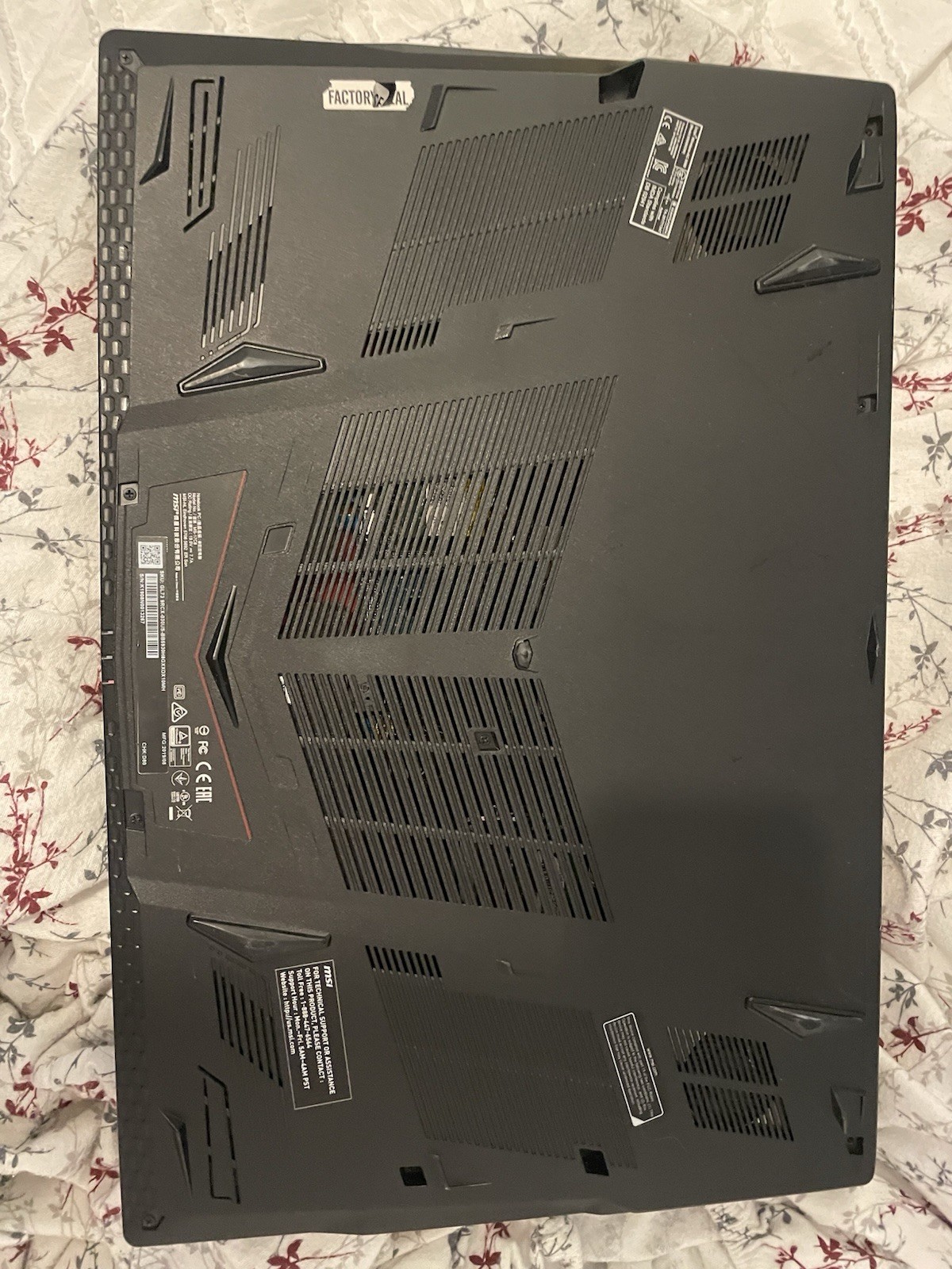 MSI GL73 9RCX 030 Intel Core i5 9300H WIN10 GTX 1050 Ti 8GB RAM 256GB SSD 17.3”