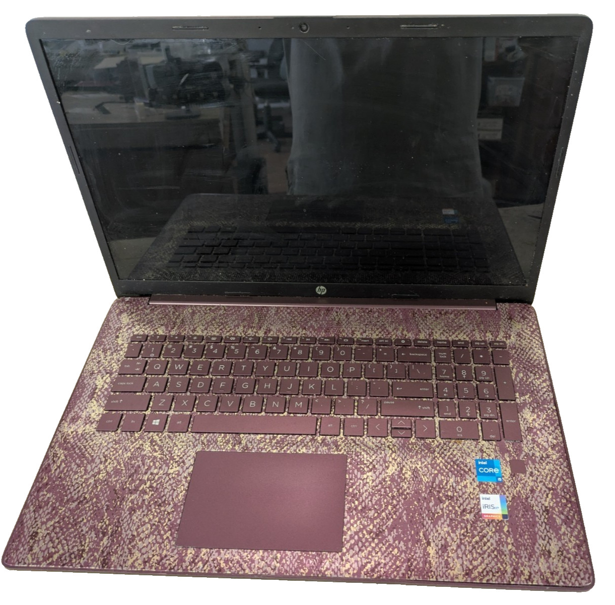 HP 17-cn1009cn 17.3” Touchscreen i5-1155G7 PASSWORD LOCKED 4GB RAM no SSD / PS