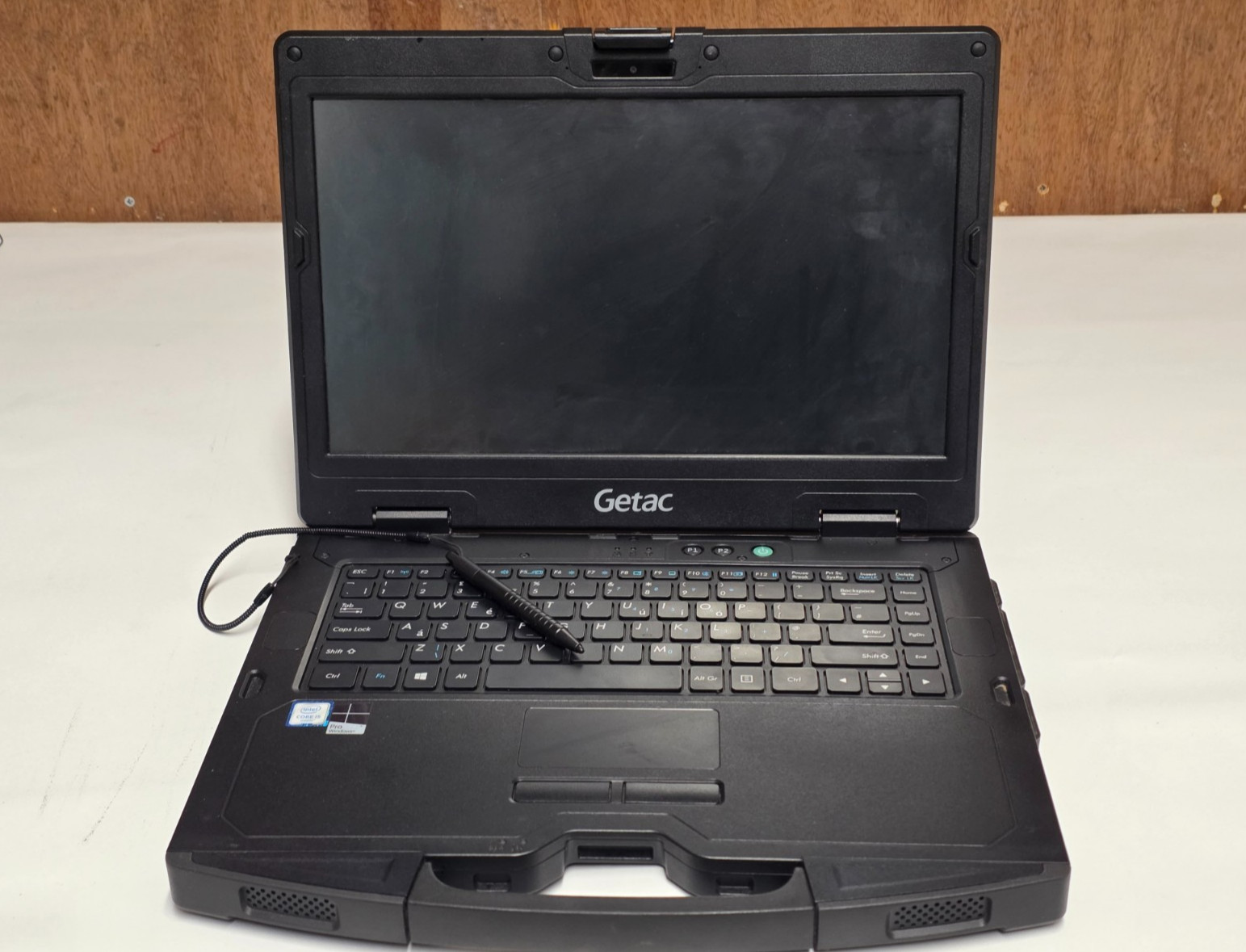 GETAC S410 G2 RUGGED LAPTOP 14″ TOUCH i5-6200U 16GB HDMI GPS Rs232 2 X BATTERIES