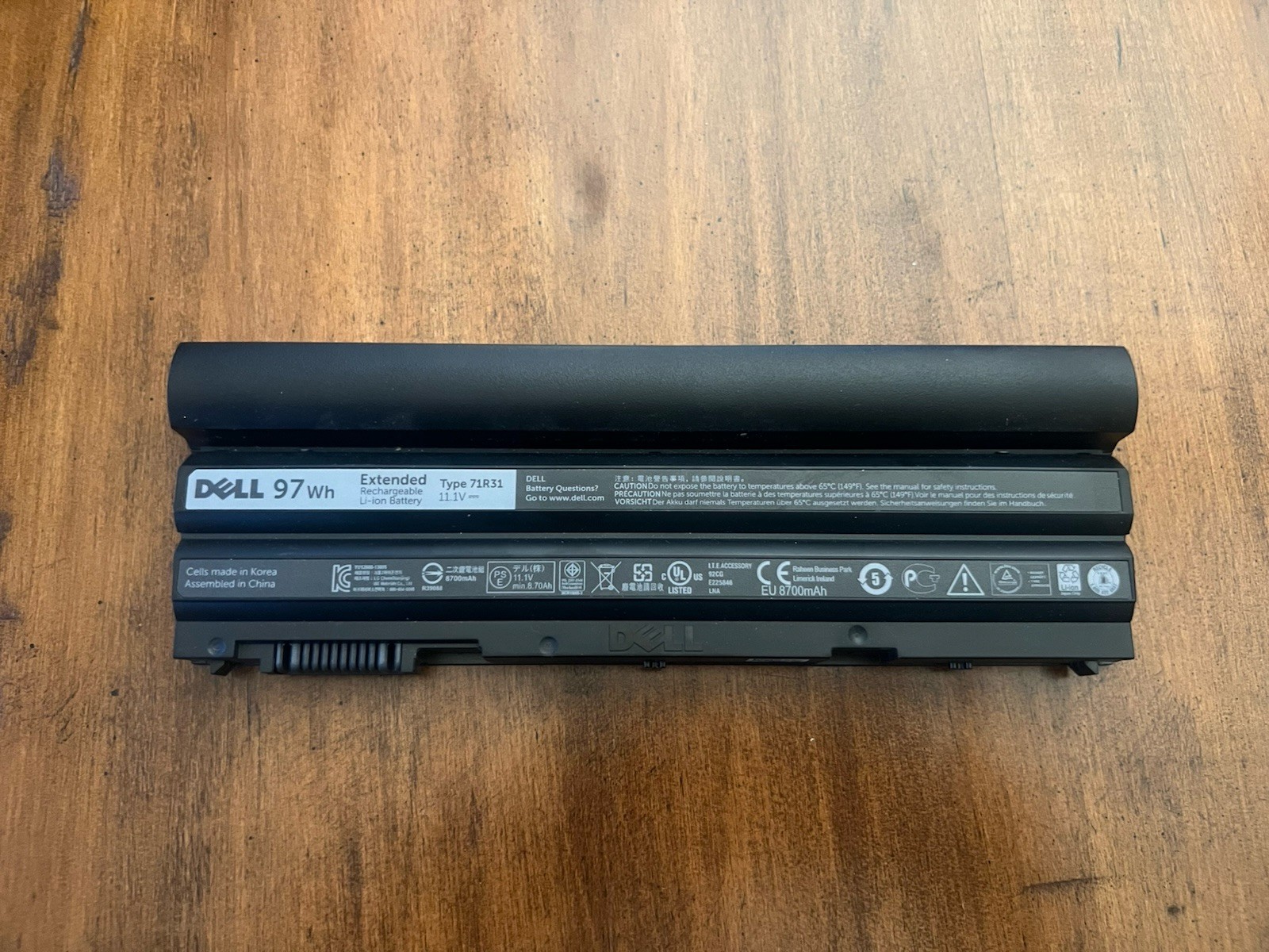 Dell Latitude E6540 15.6 in laptop. Core i7-4800MQ 2.7GHz, 16GB Ram, 250GB