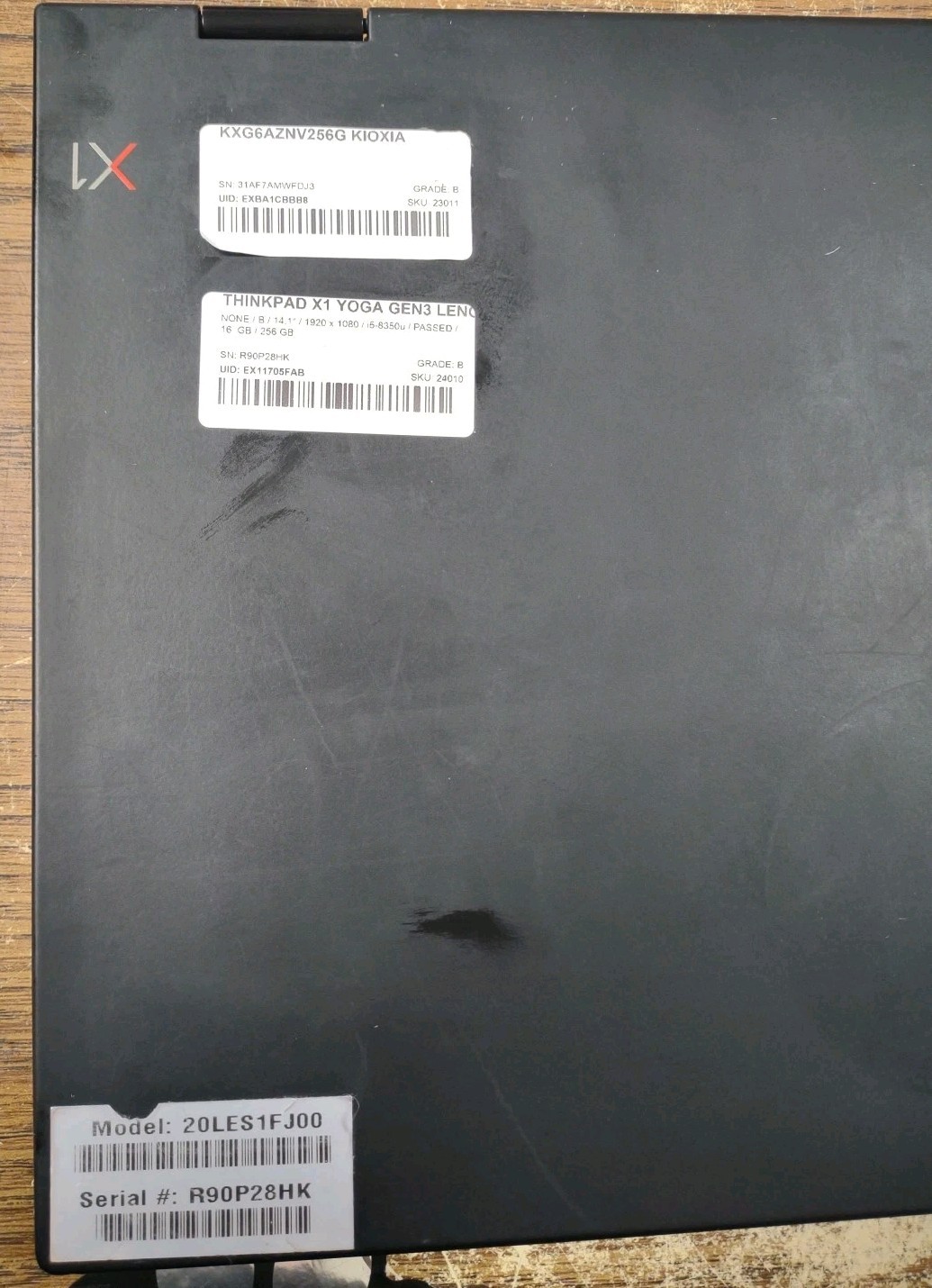 Lenovo ThinkPad x1 yoga 14″ W/ i5-8350U 1.7ghz, 16GB, 256GB, TOUCH, STYLUS.