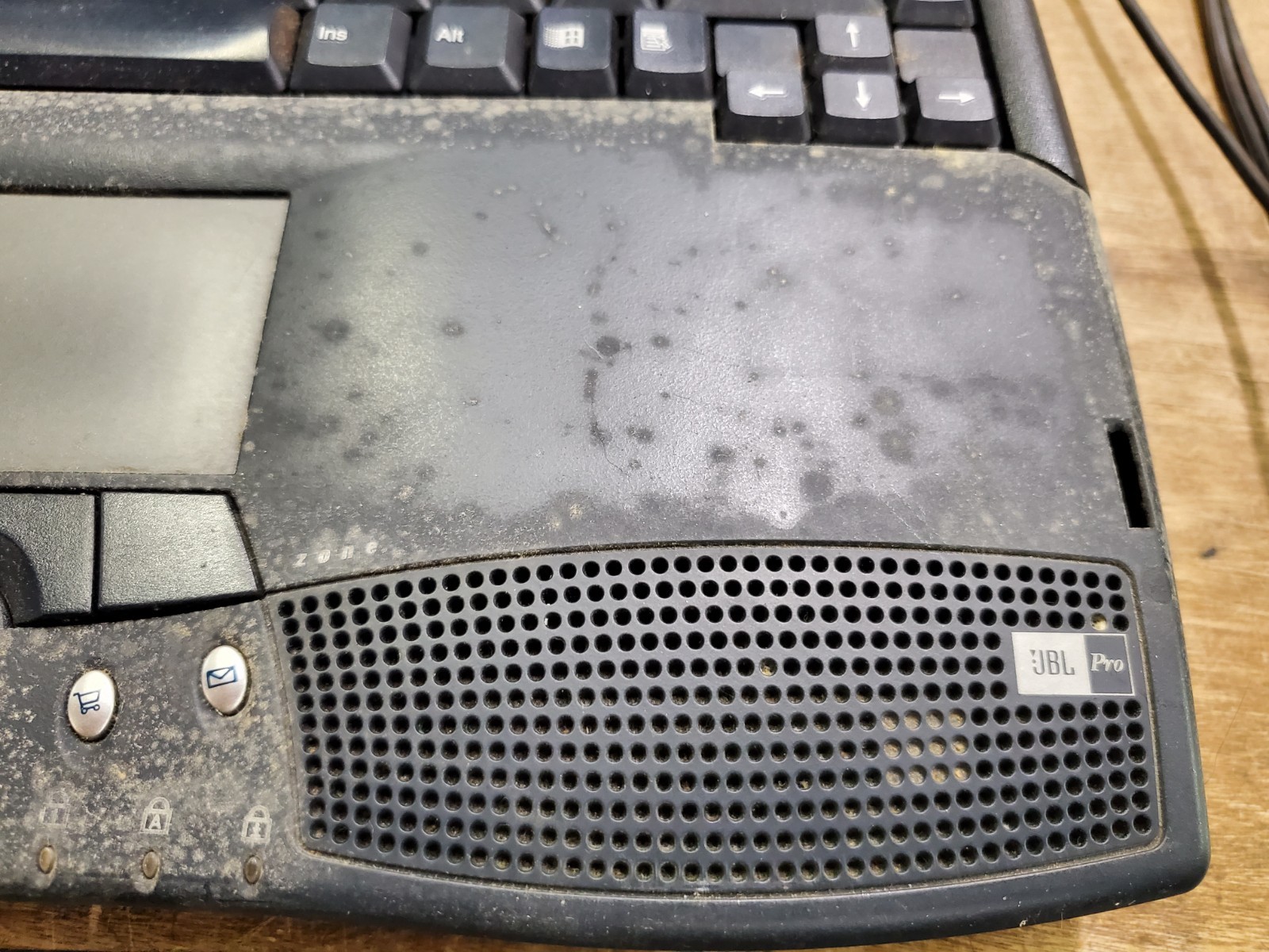 COMPAQ PRESARIO 1694 Windows 98 Laptop for Recovery Repair, DVD Cords Disks Case