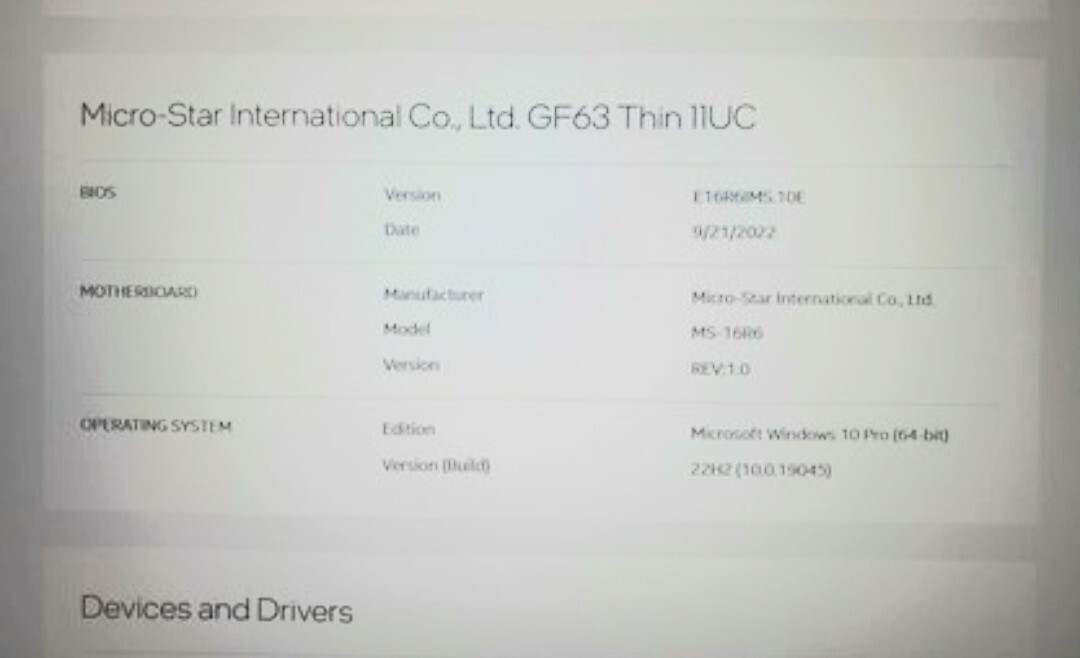 MSI GF63 Thin 11UC, Gaming PC, Dual Screen Laptop + Turbine Cooler