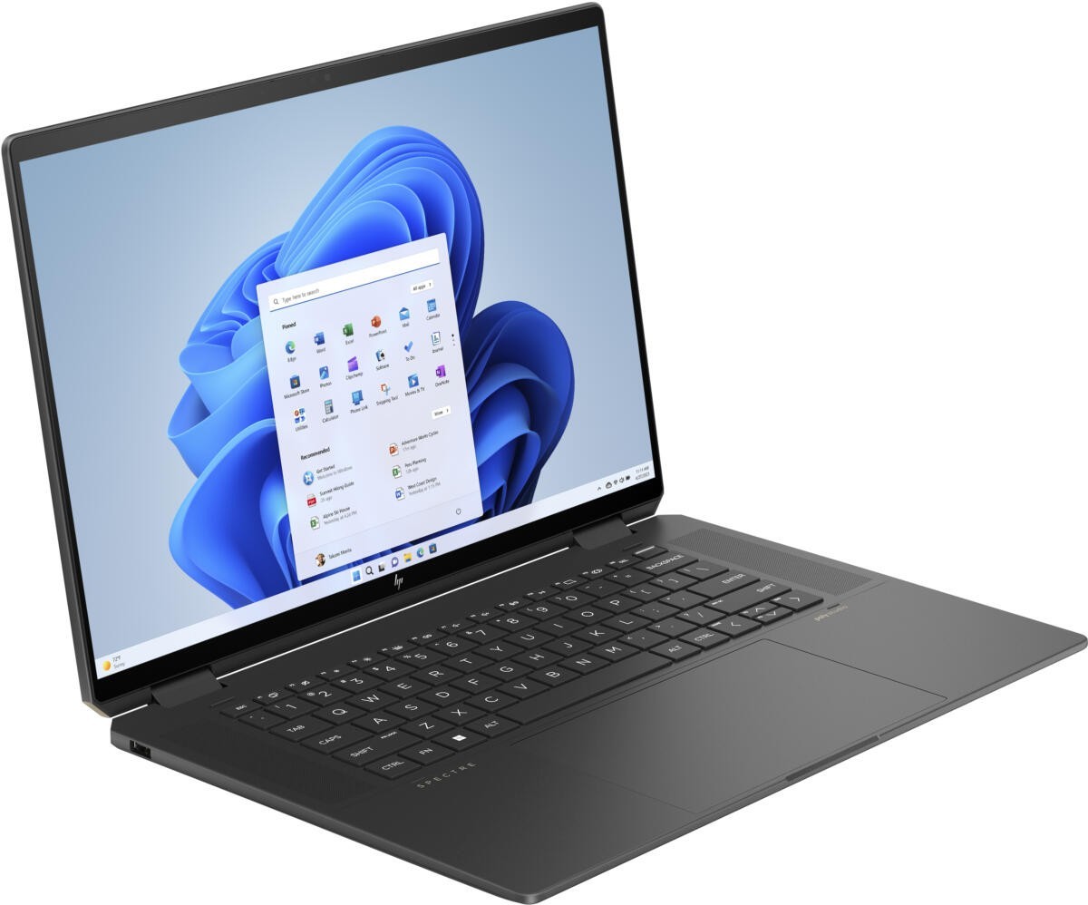 HP Spectre x360 2-in-1 16″ WQXGA 120Hz Touch Ultra 7 155H 16GB 1TB SSD Cam FPR