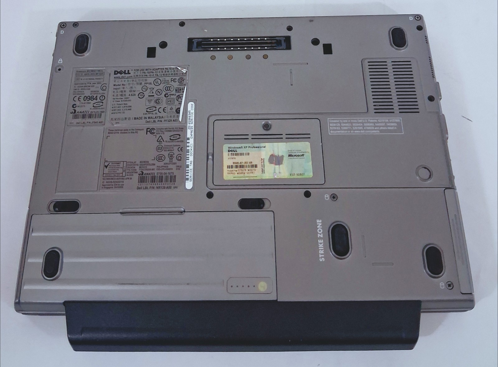 DELL Latitude D620 PP18L Service Tag DDCXVC1 Parts Only