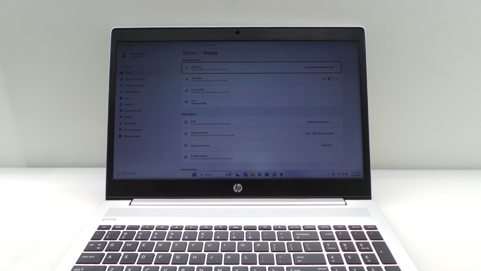 HP ProBook 455 G6 | 15.6″ | AMD Ryzen 5 2500U | 8GB RAM 256GB NVMe | WIN 11 PRO
