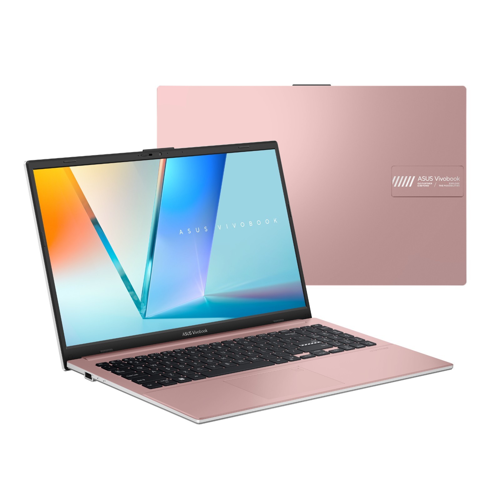 ASUS Vivobook Go 15.6″ FHD IPS Notebook Intel N150 4GB RAM 128GB UFS Rose Pink