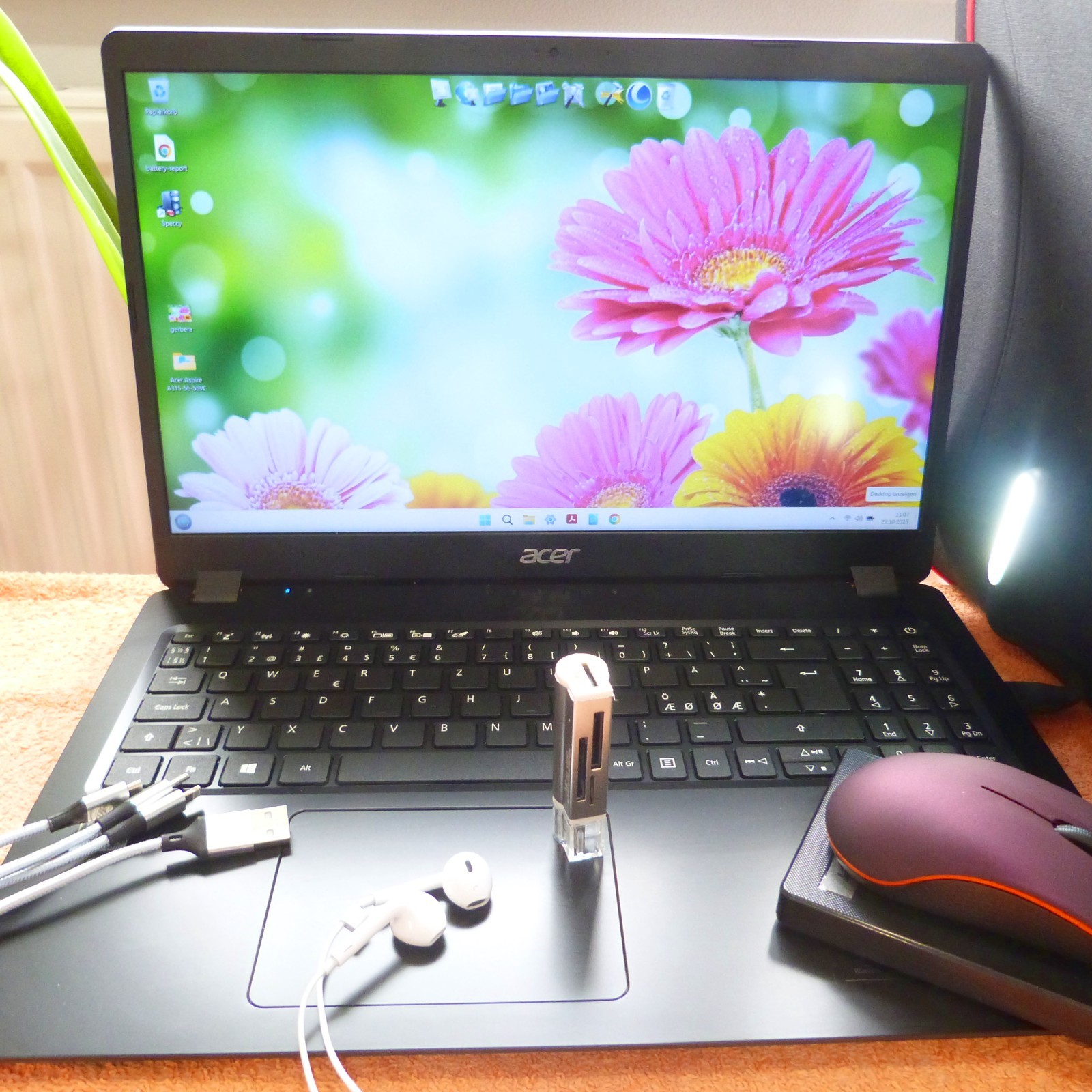 Acer A315 15″ FULLHD Ultrabook l 512GB SSD Windows 11 Pro l Core i5 10 Gen
