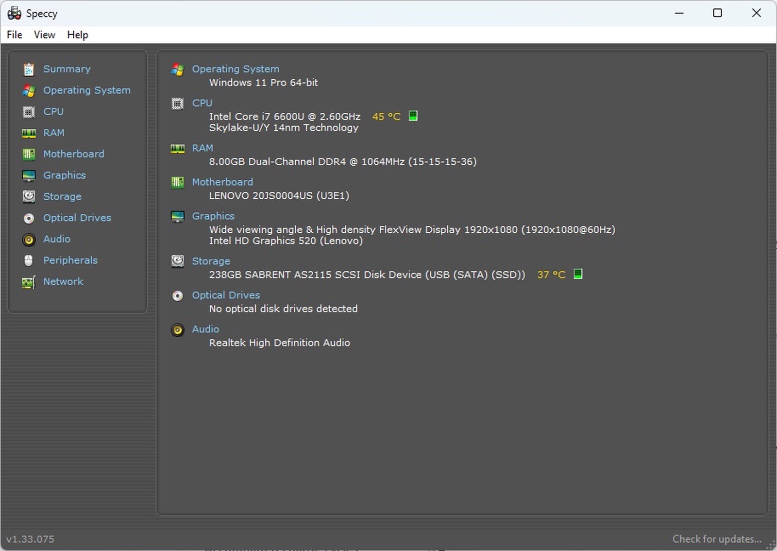 Lenovo Thinkpad T470s, Core i7-6600U 2.60 Ghz, 8GB, AC, Dock, No Drive