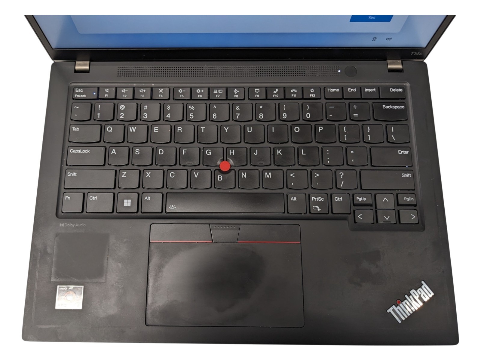 Lenovo ThinkPad T14s Gen4 Ryzen 5 PRO 7540U@3.19GHz, 16GB Ram, 256GB NVMe, W11P