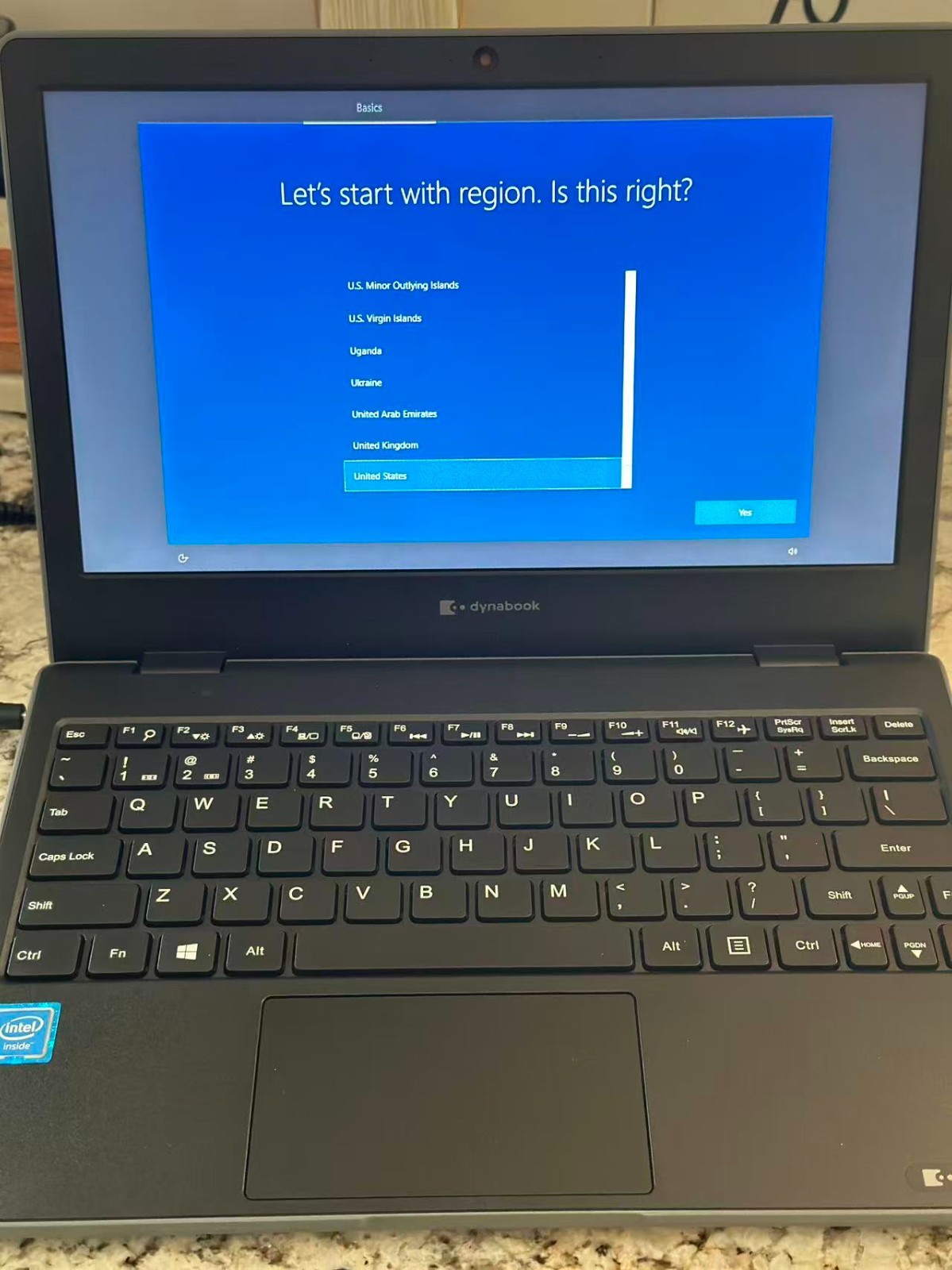 Toshiba Dynabook E10-S 11.5″ Intel Celeron N4020 1.1GHz 4GB 128GB SSD