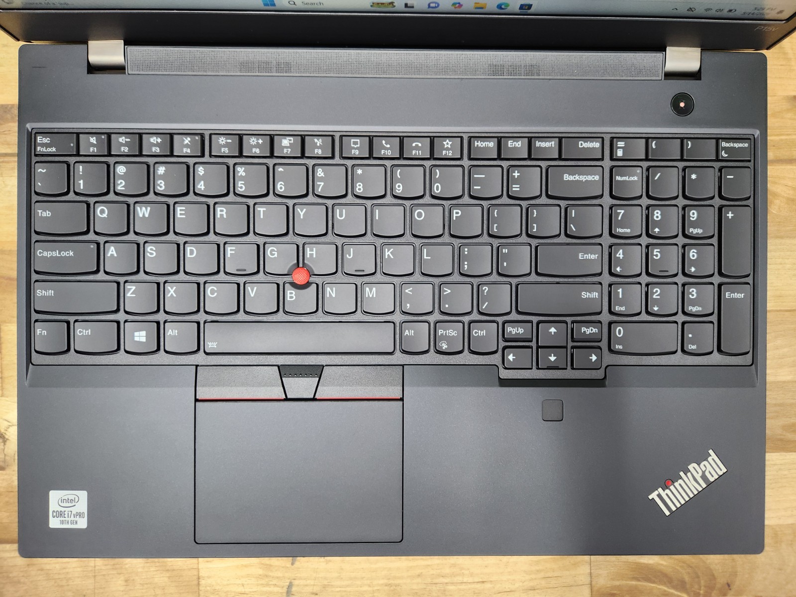 Lenovo ThinkPad P15V Gen 1 15.6 FHD i7-10875H 32GB Win 11 Pro EXCELLENT BATTERY~