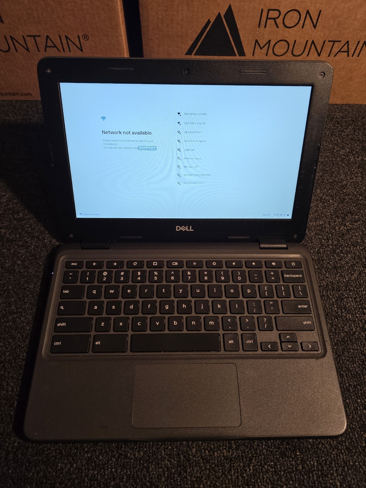DELL- Chromebook 3100 11.6” 4GB RAM/32GB eMMC) [P29T001] Laptop ***