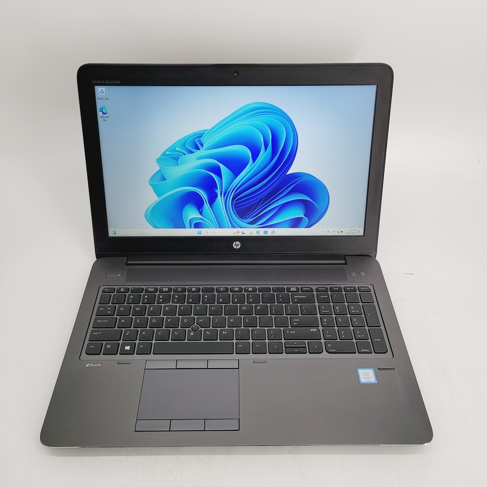 HP ZBOOK 15 i7-7700HQ 50GB RAM 180GB NVMe 15.6″ Quadro M1200 Laptop Win 11