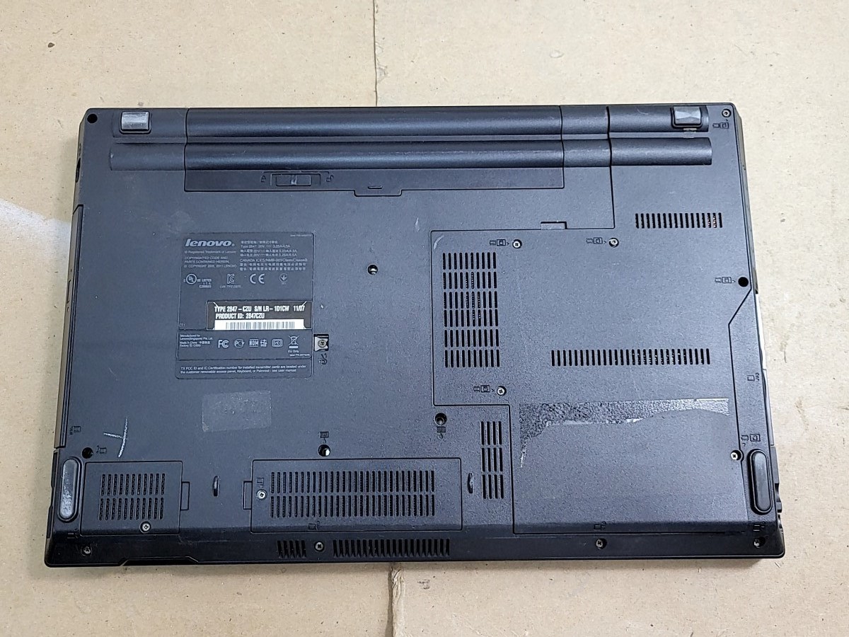 Lenovo ThinkPad SL510 2847CZU 15.6″ Laptop CORE2 DUO T6670 4GB 250GB SEE NOTES