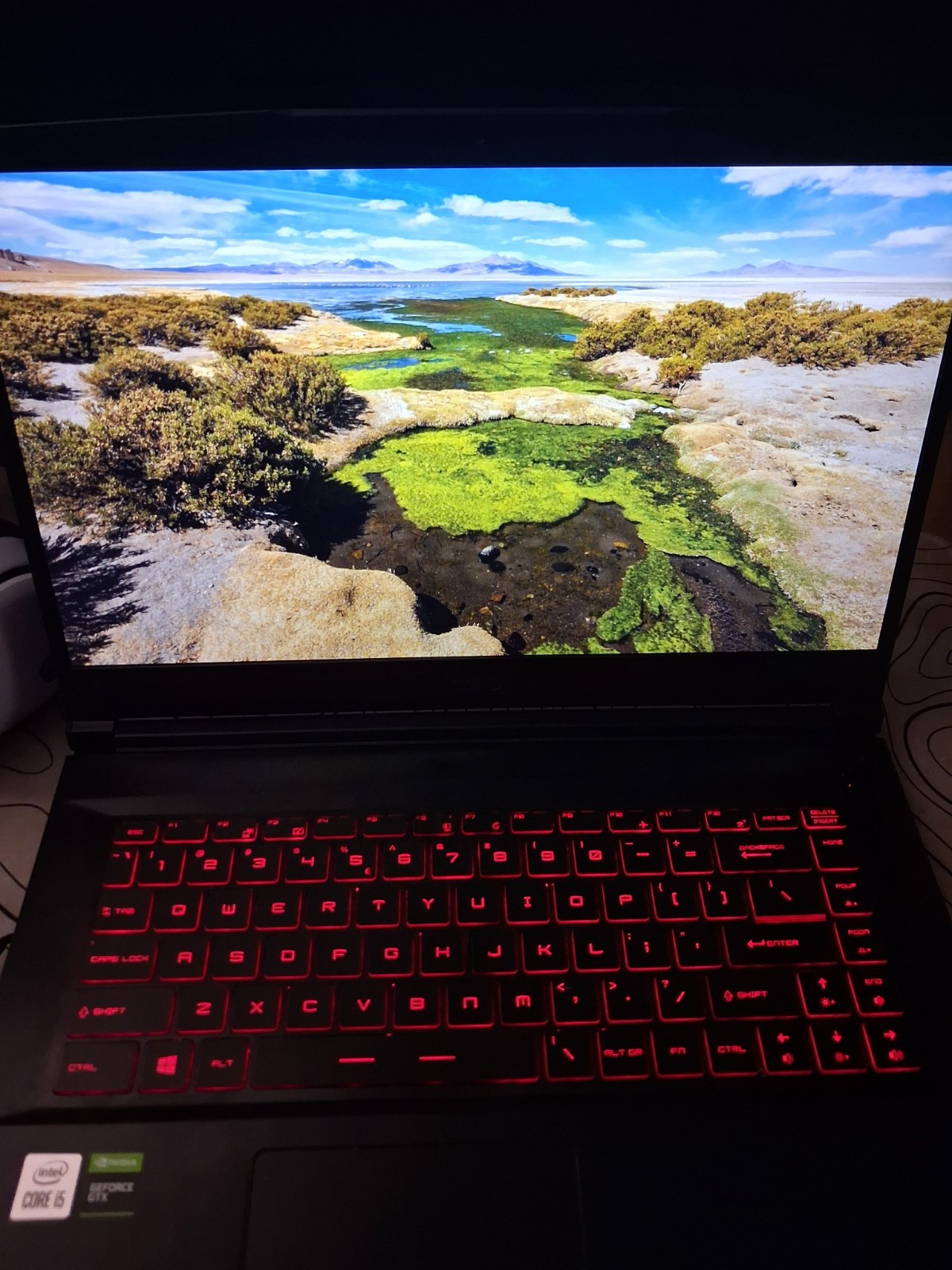 MSI Gaming Laptop Intel Core i5 NVIDIA GeForce GTX Black Backlit Keyboard
