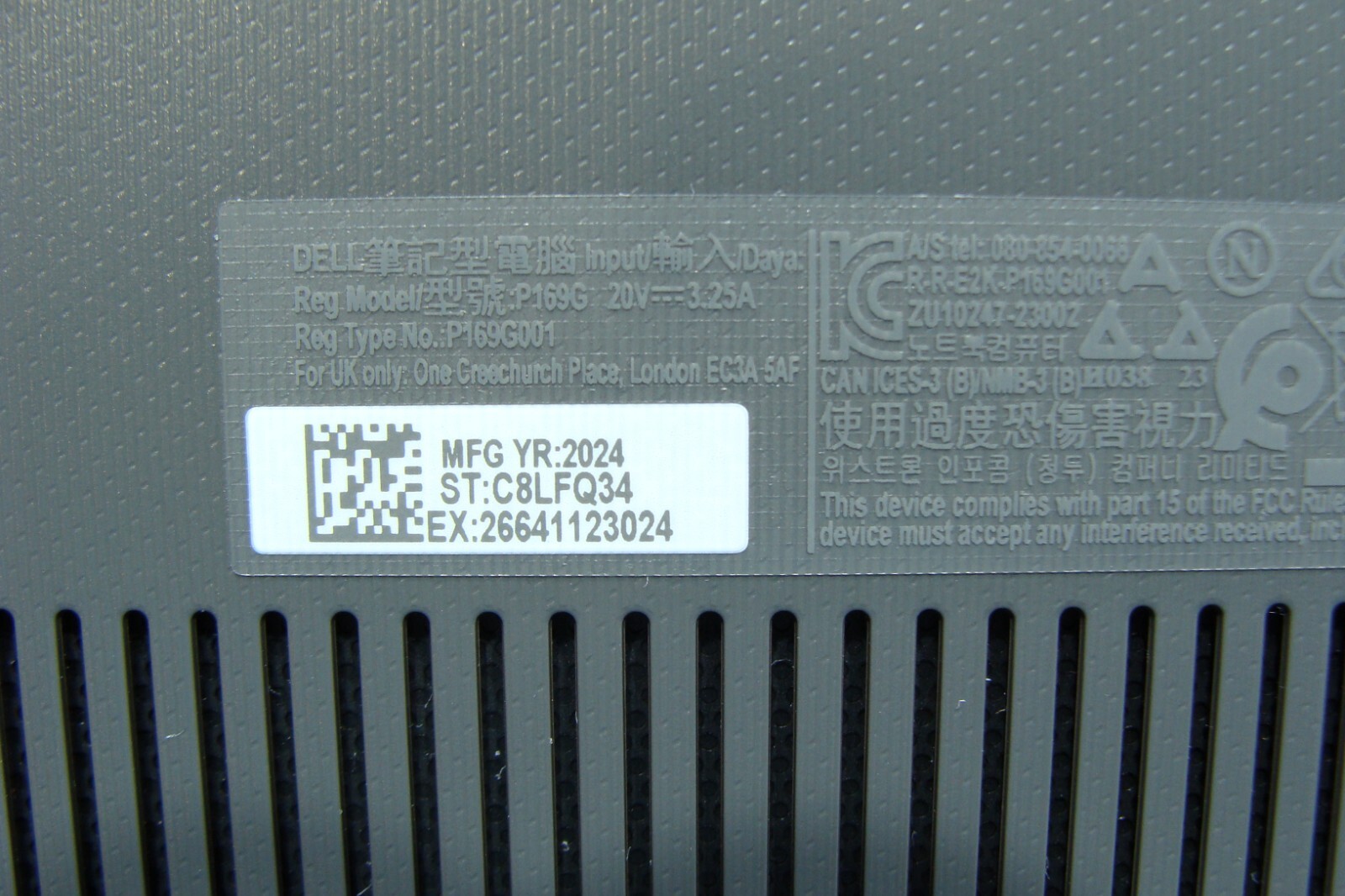 Dell Latitude 3440 14”HD celeron 7305 1.1GHz 16GB 256GB SSD +PA Warranty 02/2027