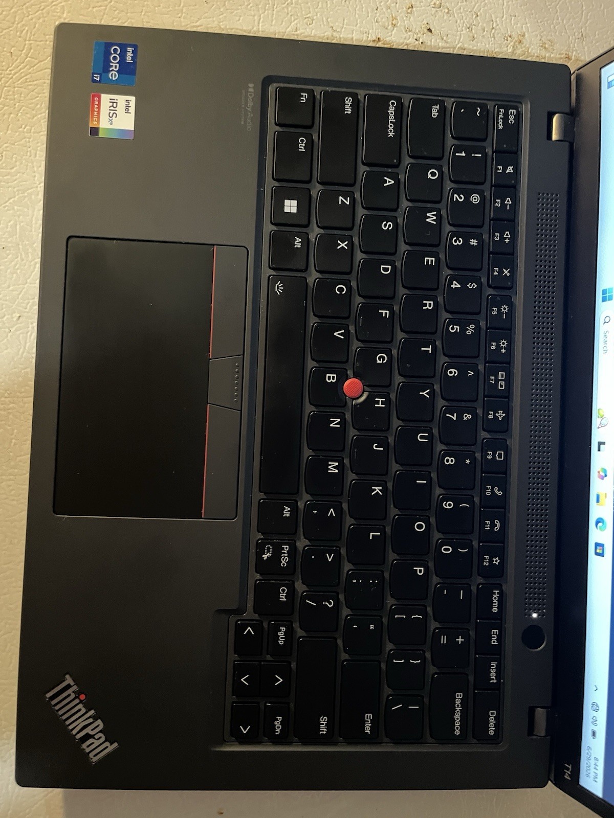 LENOVO ThinkPad T14 Gen 3 14″ WUXGA i7-1260P 2.1GHz Intel Iris Xe 16GB 500GB