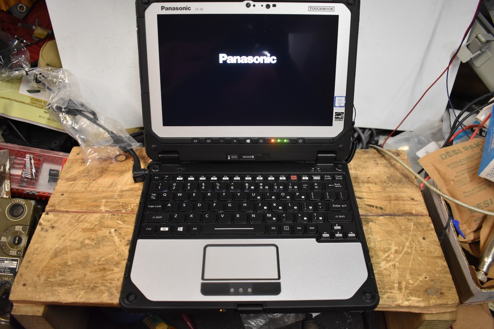 Panasonic Toughbook CF-20 1.6 GHz Core i5-7Y57 @ 1.2GHz 8GB 512GB Win10 Hours 0