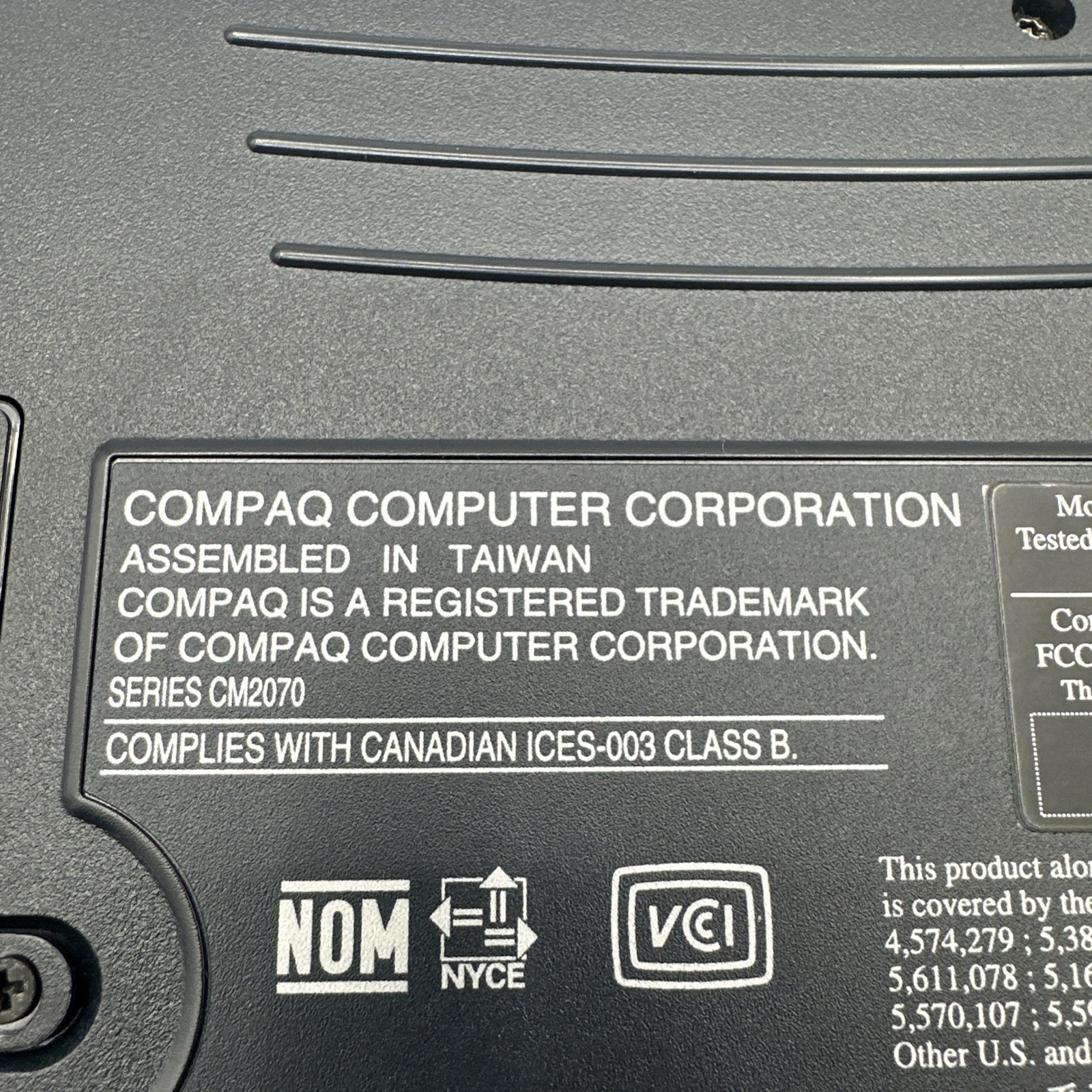 Compaq Presario 1200 Retro Vintage Windows 98 Laptop For Parts Or Repair READ