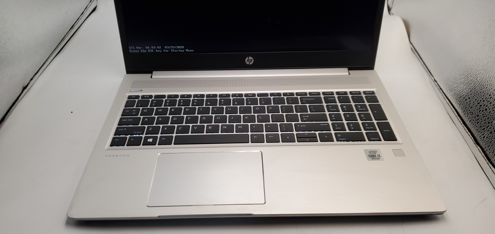 HP ProBook 450 G7 Laptop Intel Core i3-10th Gen 8GB RAM 240GB SSD BIOs Locked