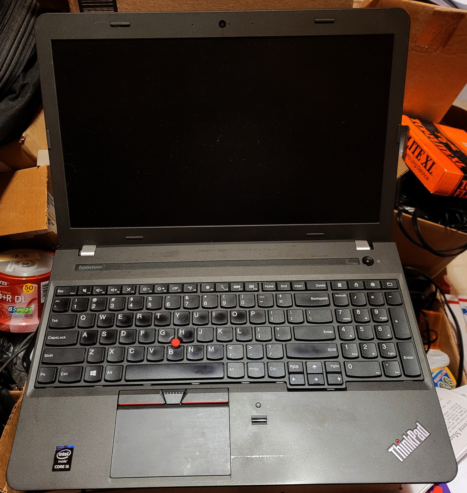 Lenovo Thinkpad Laptop E550 i5-5200U 15.6″ 20DF-0030US – AS-IS – Intermittent