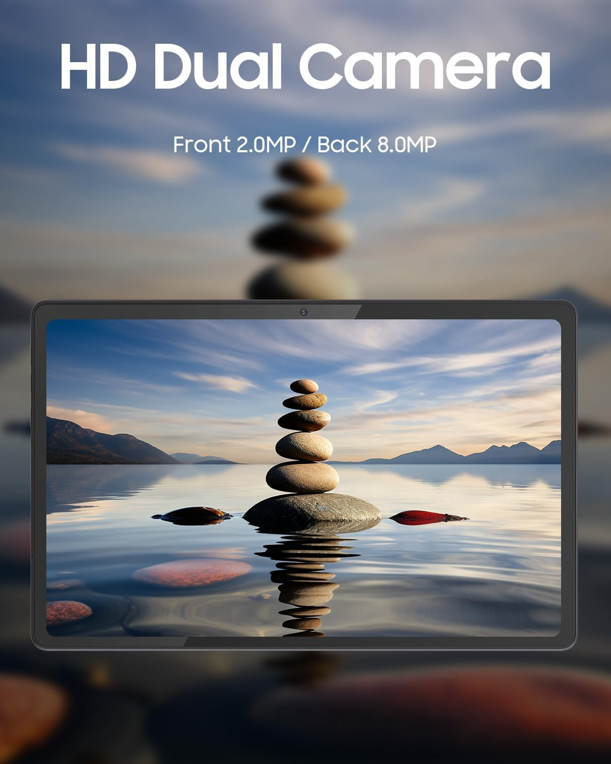 Tablet with Keyboard and Case, Android 13.0 10.4 Inch, 16GB RAM+128GB ROM, 2000