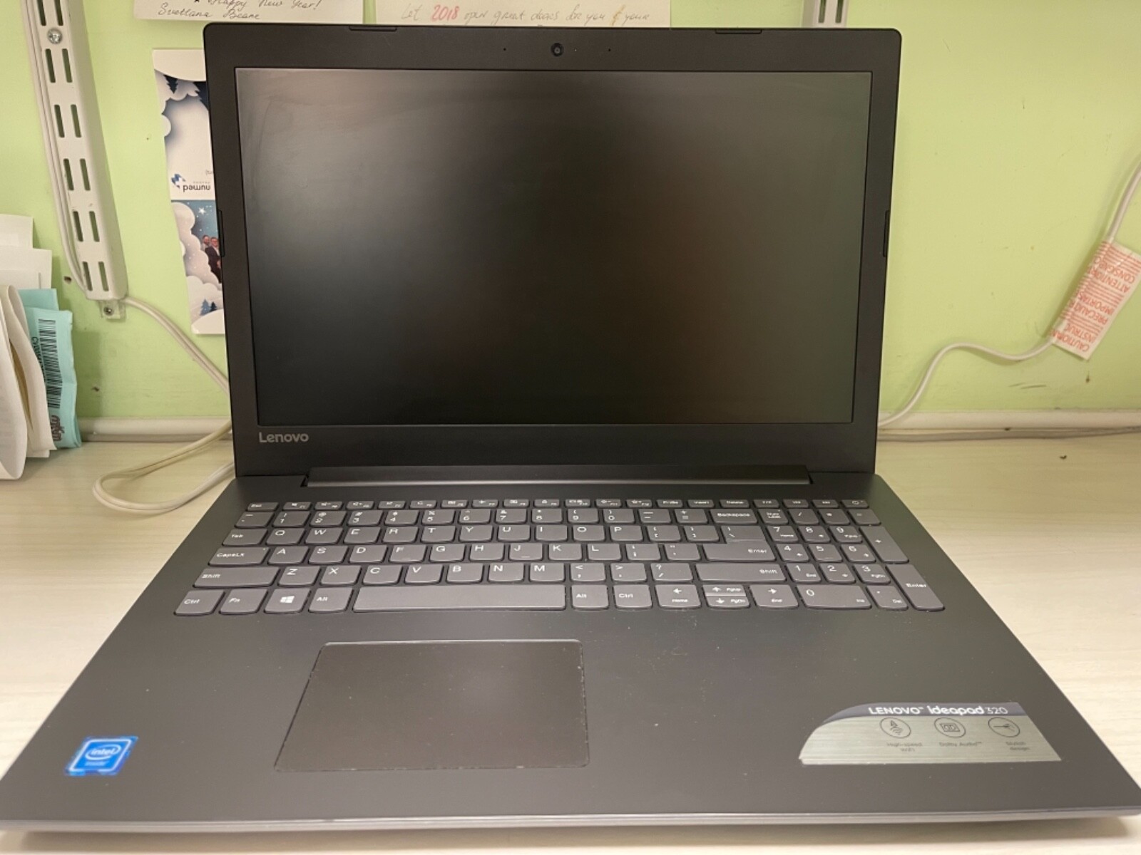 LENOVO IDEAPAD 320. Black. No dents!!! Comes with charger.