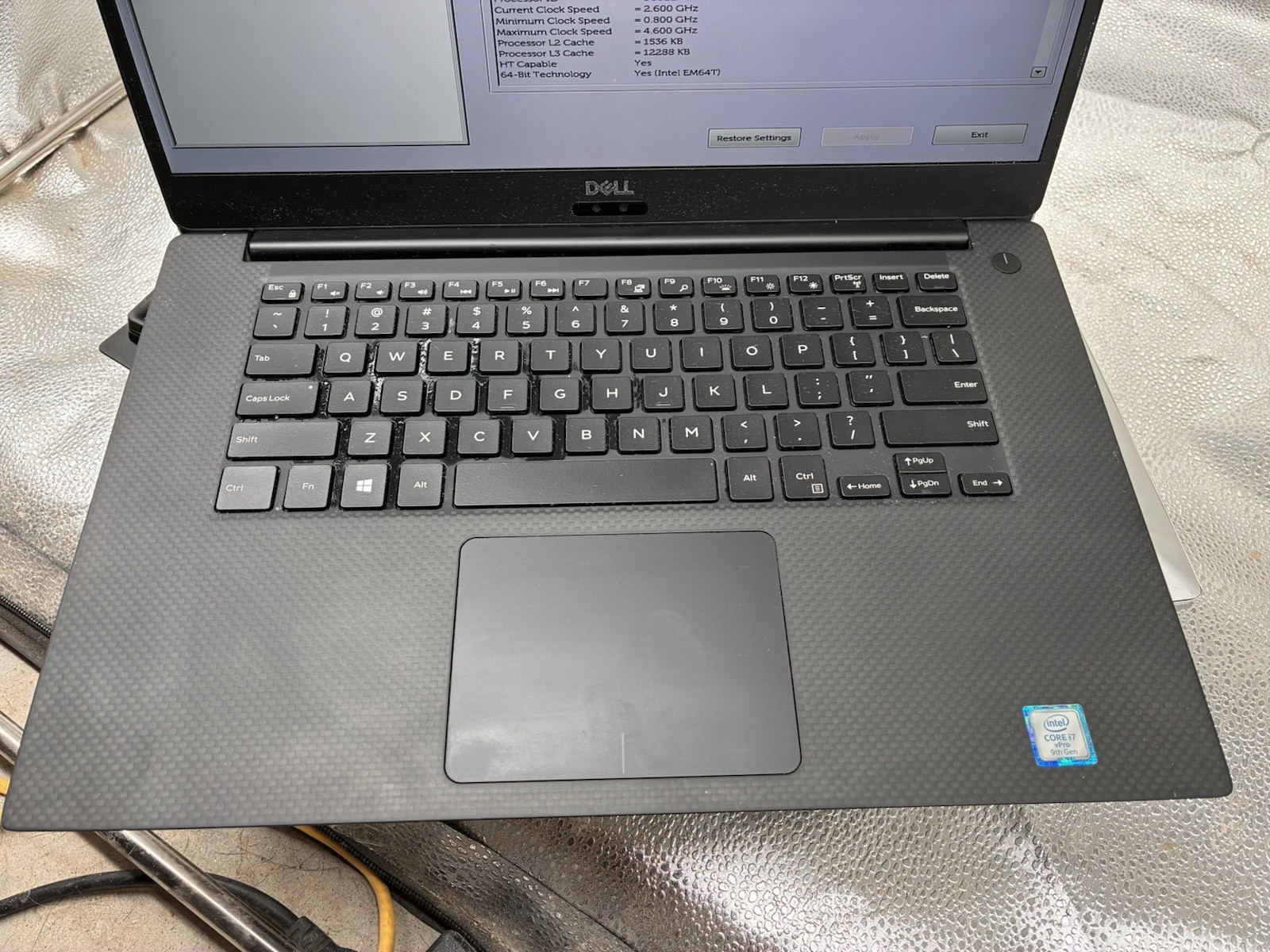 Dell Precision 5540 i7-9850H 2.60 GHz 32GB RAM No SSD Nvidia T2000