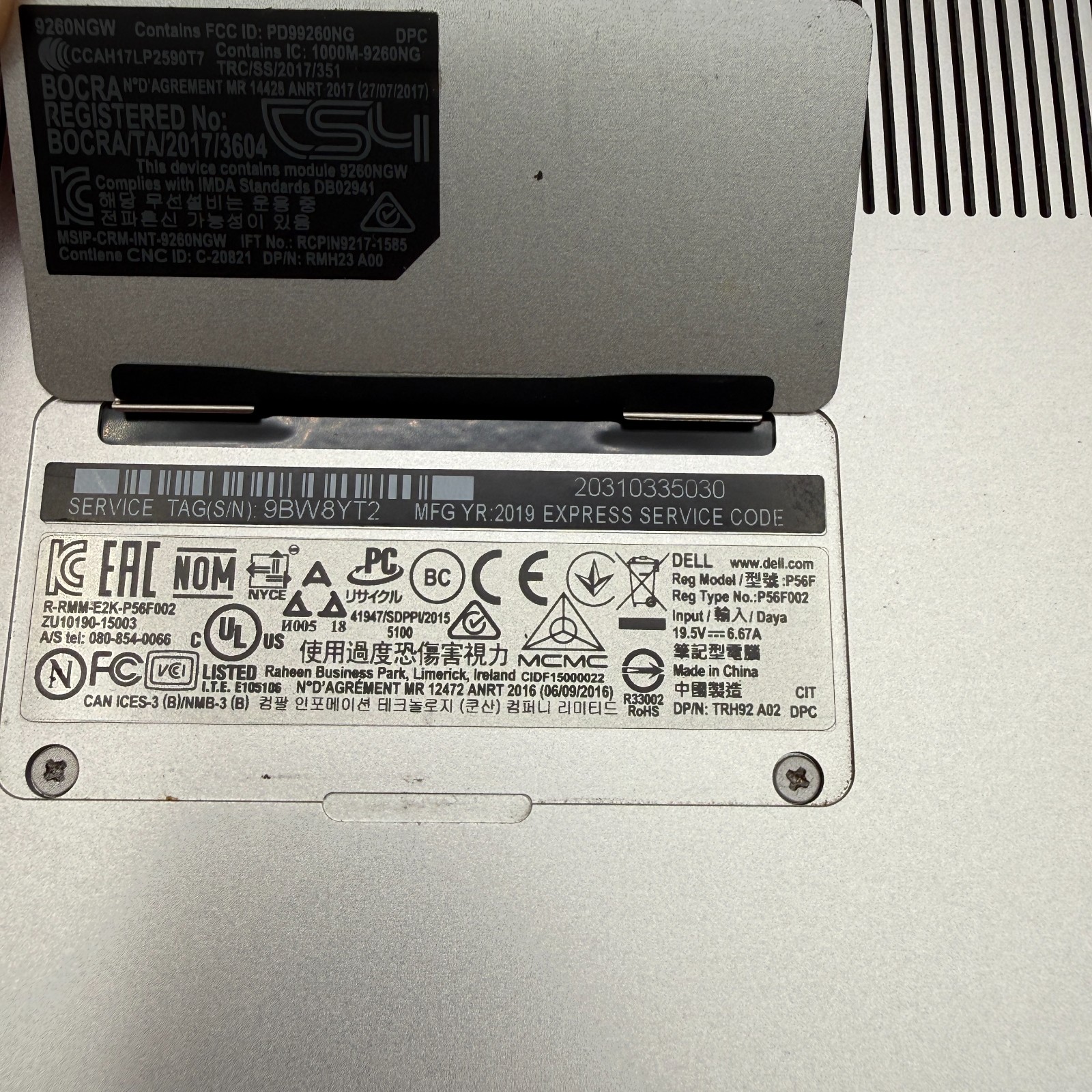 Dell Precision 5530 i7-8850H 16GB 128GB SSD Quadro P1000 Win11