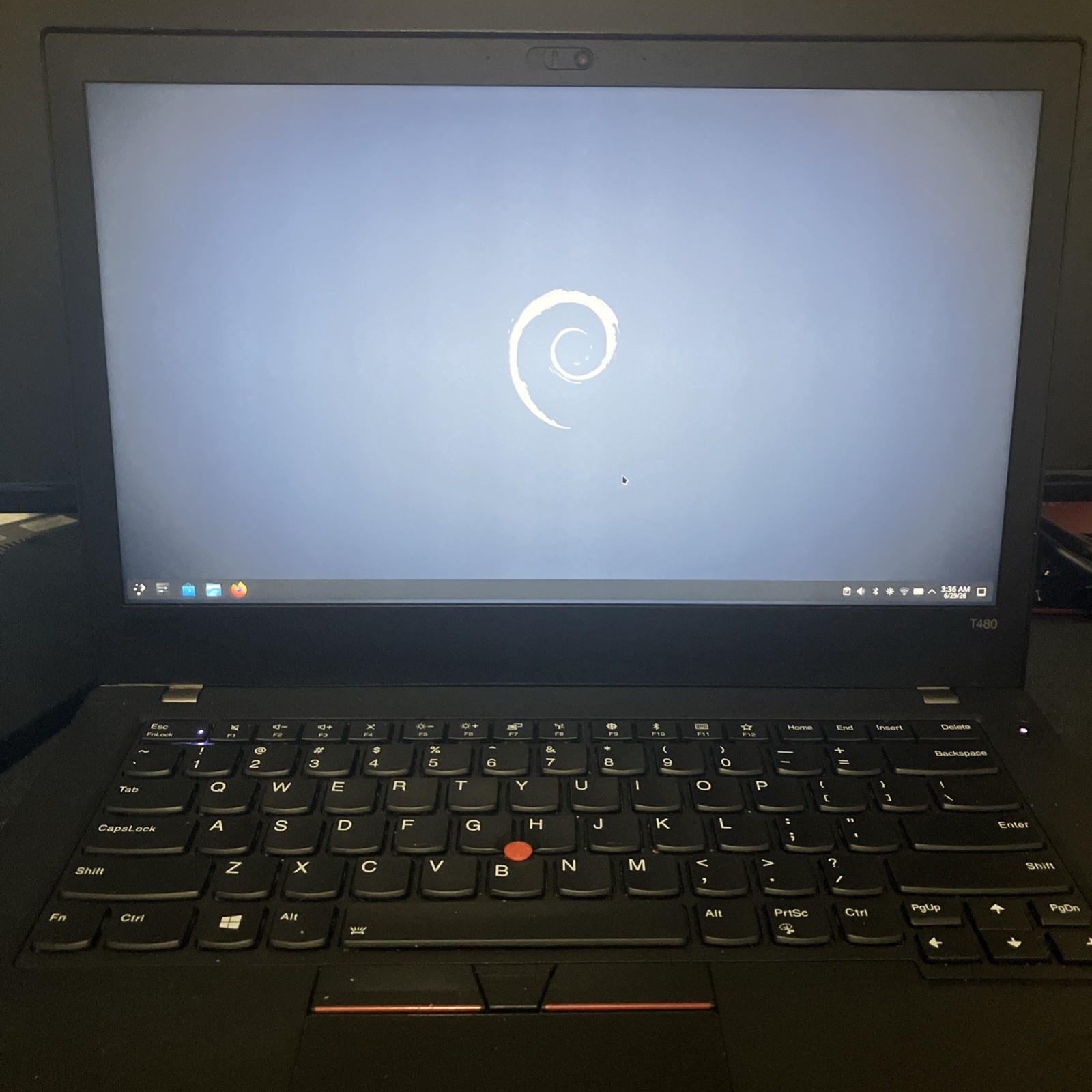 Libreboot ThinkPad T480 i5-8250U 16GB 500GB NVMe Linux Privacy Laptop coreboot
