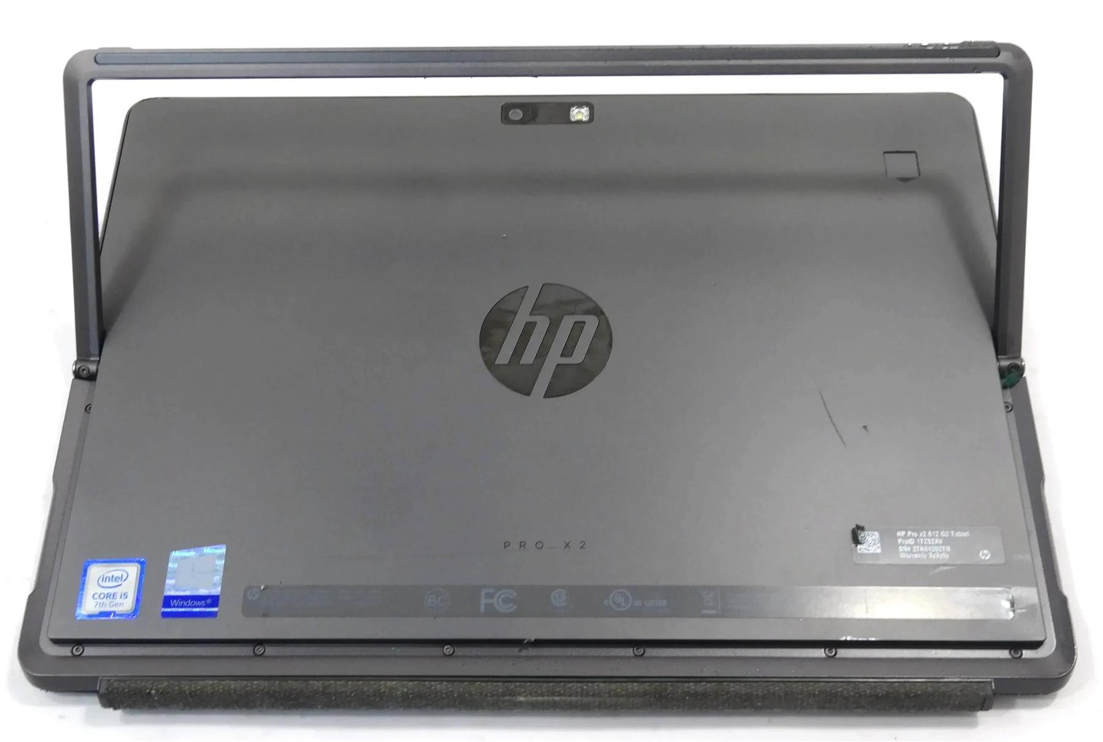 HP Pro X2 612 G2 Tablet Core i5-7Y54 1.20GHz 8GB 256GB SSD